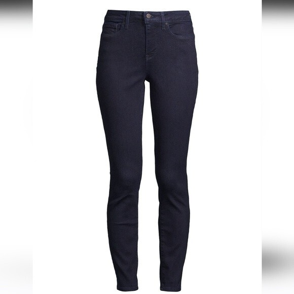 NYDJ Ami Mid-rise Skinny Dark Denim Size 12 - Picture 12 of 15
